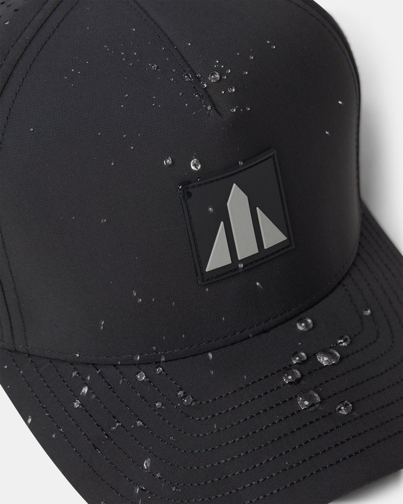 BAD ALL - WEATHER™ WATERPROOF SNAPBACK CAP WITH PINNACLE LOGO - BAD WORKWEAR