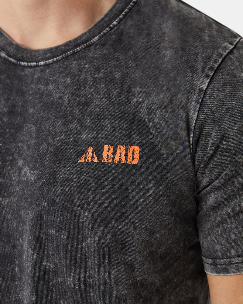 BAD TRADEMARK™ ACID WASH S/S T - SHIRT - BAD WORKWEAR
