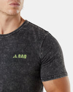 BAD TRADEMARK™ ACID WASH S/S T - SHIRT - BAD WORKWEAR