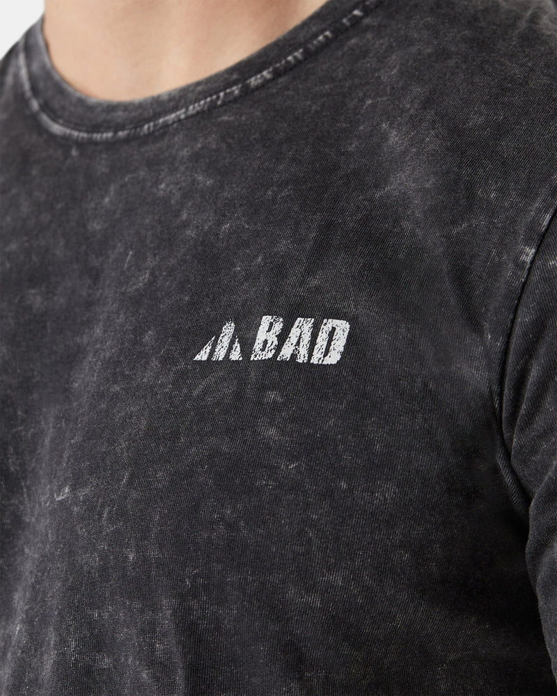 BAD TRADEMARK™ ACID WASH S/S T - SHIRT - BAD WORKWEAR