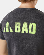 BAD TRADEMARK™ ACID WASH S/S T - SHIRT - BAD WORKWEAR