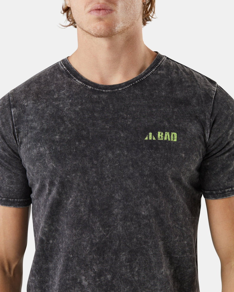 BAD TRADEMARK™ ACID WASH S/S T - SHIRT - BAD WORKWEAR