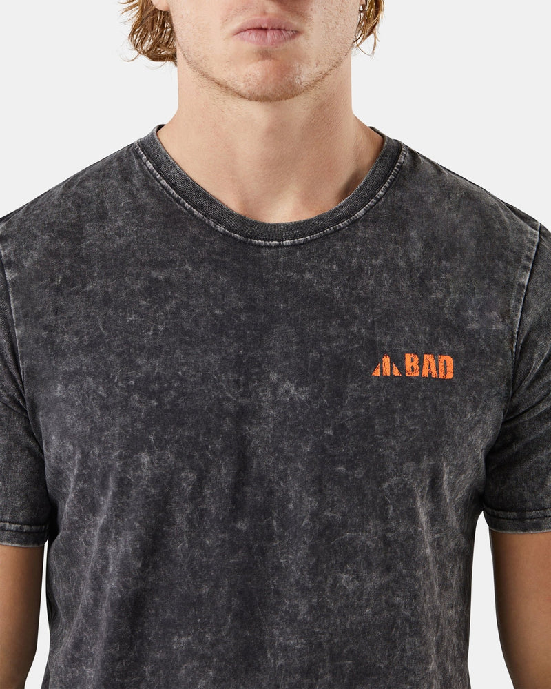 BAD TRADEMARK™ ACID WASH S/S T - SHIRT - BAD WORKWEAR