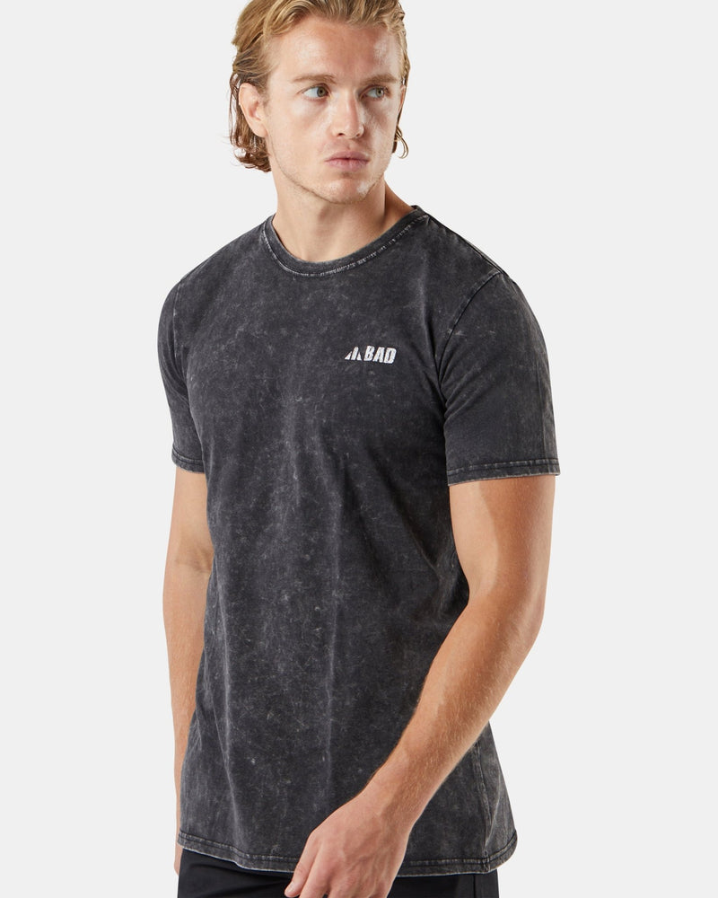 BAD TRADEMARK™ ACID WASH S/S T - SHIRT - BAD WORKWEAR