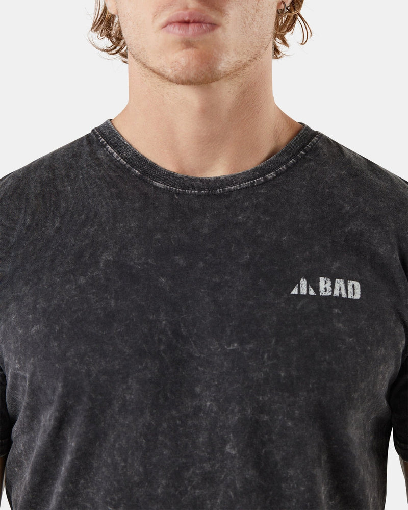 BAD TRADEMARK™ ACID WASH S/S T - SHIRT - BAD WORKWEAR