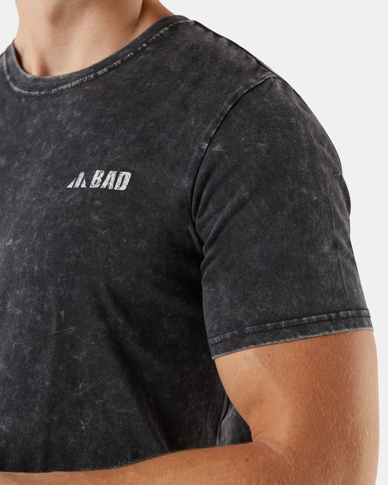 BAD TRADEMARK™ ACID WASH S/S T - SHIRT - BAD WORKWEAR