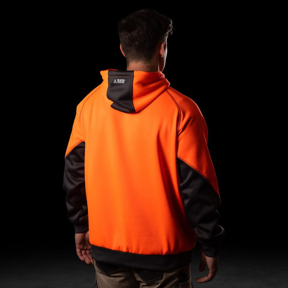 BAD ESSENTIAL™ HI-VIS FLEECE HOODIE - BAD WORKWEAR