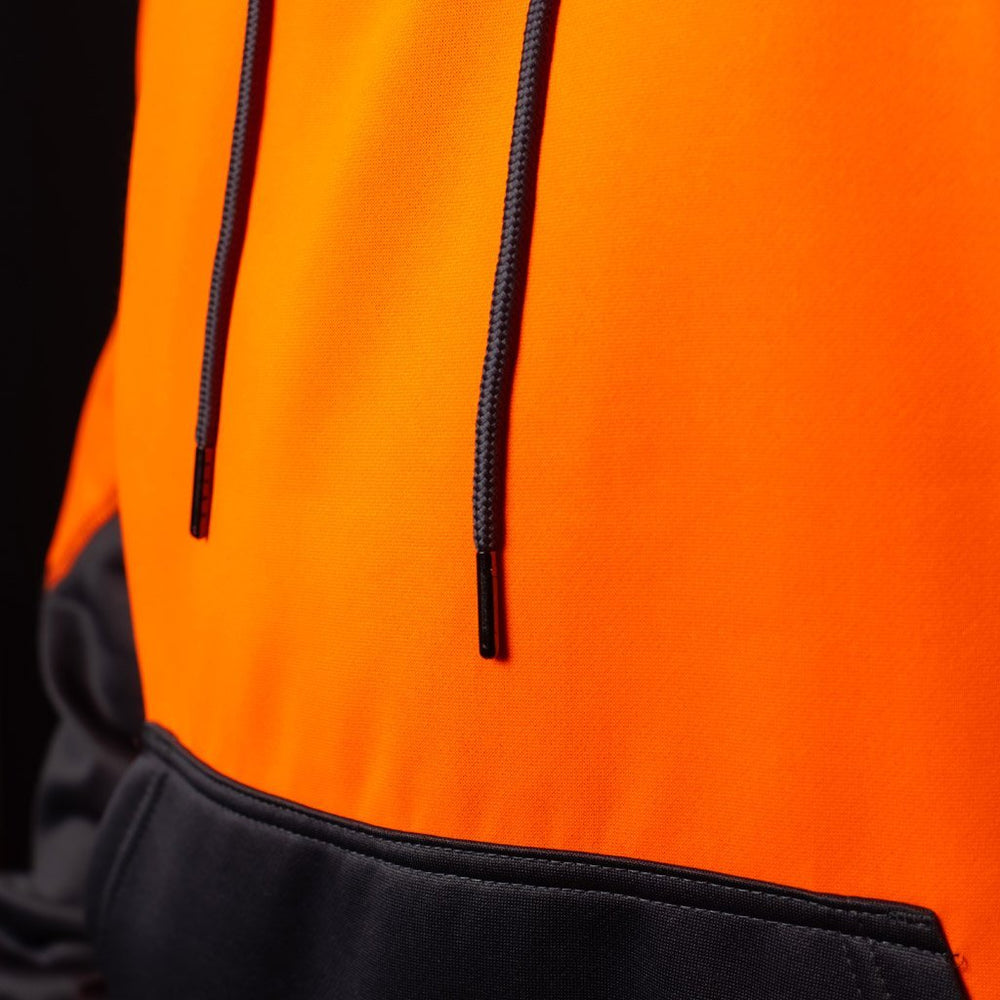 BAD ESSENTIAL™ HI-VIS FLEECE HOODIE - BAD WORKWEAR