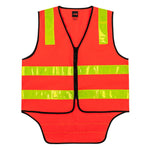 BAD VIC ROADS HI-VIS DAY/NIGHT ZIP SAFETY VEST - BAD WORKWEAR