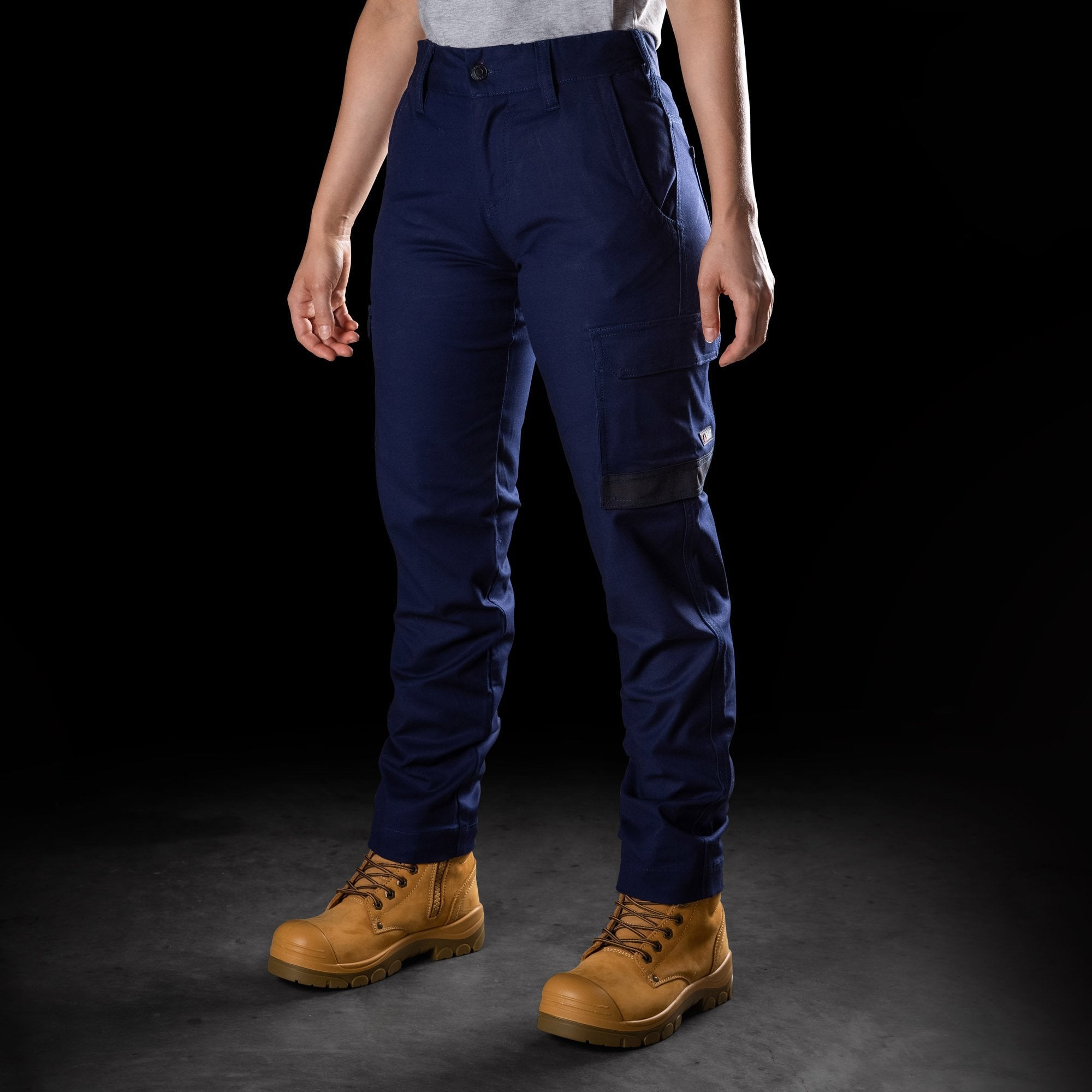 Bisley Womens Taped Cotton Cargo Pants – Work Outfitters Ltd